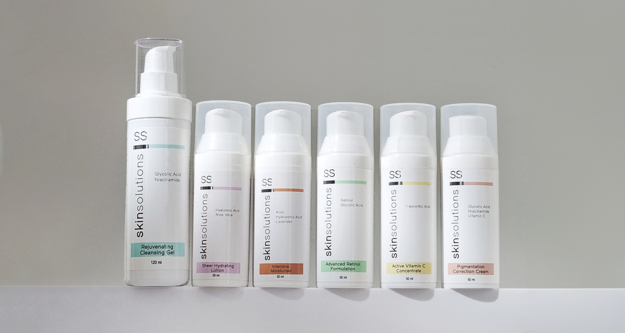 Skin Solutions skin care range