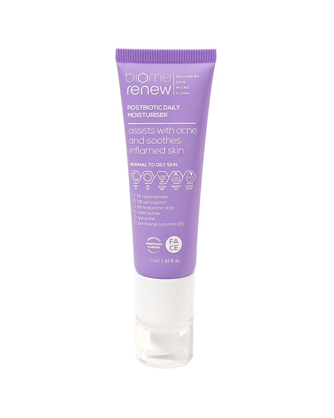 BiomeRenew™ PostBiotic Daily Moisturizer 50ml – SA Skin Solutions