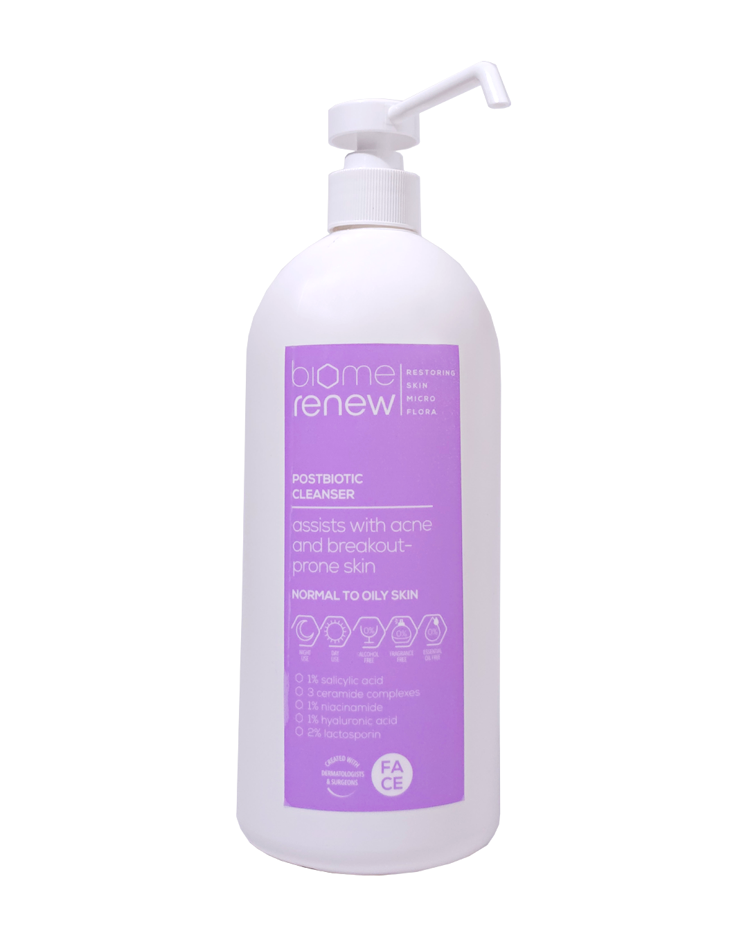BiomeRenew™ Postbiotic Facial Cleanser 150ml