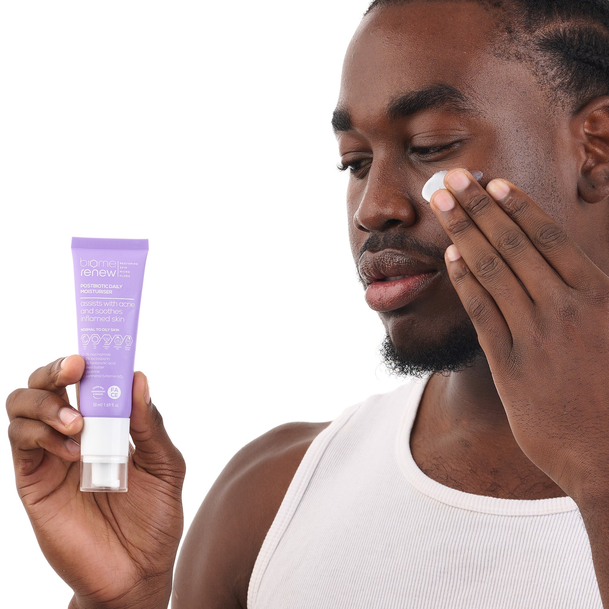 BiomeRenew™ PostBiotic Daily Moisturizer 50ml – SA Skin Solutions