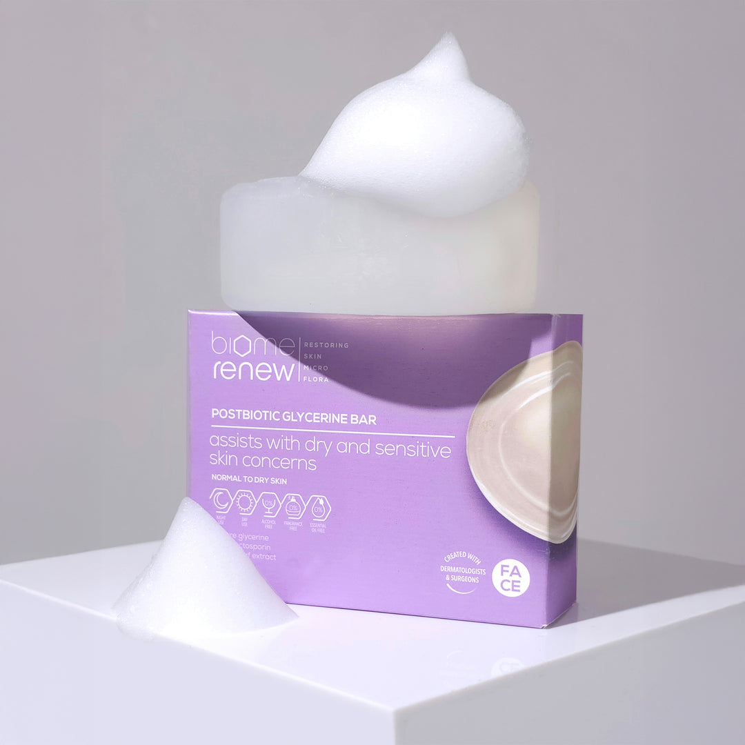 BiomeRenew™ PostBiotic Glycerine Soap 100g