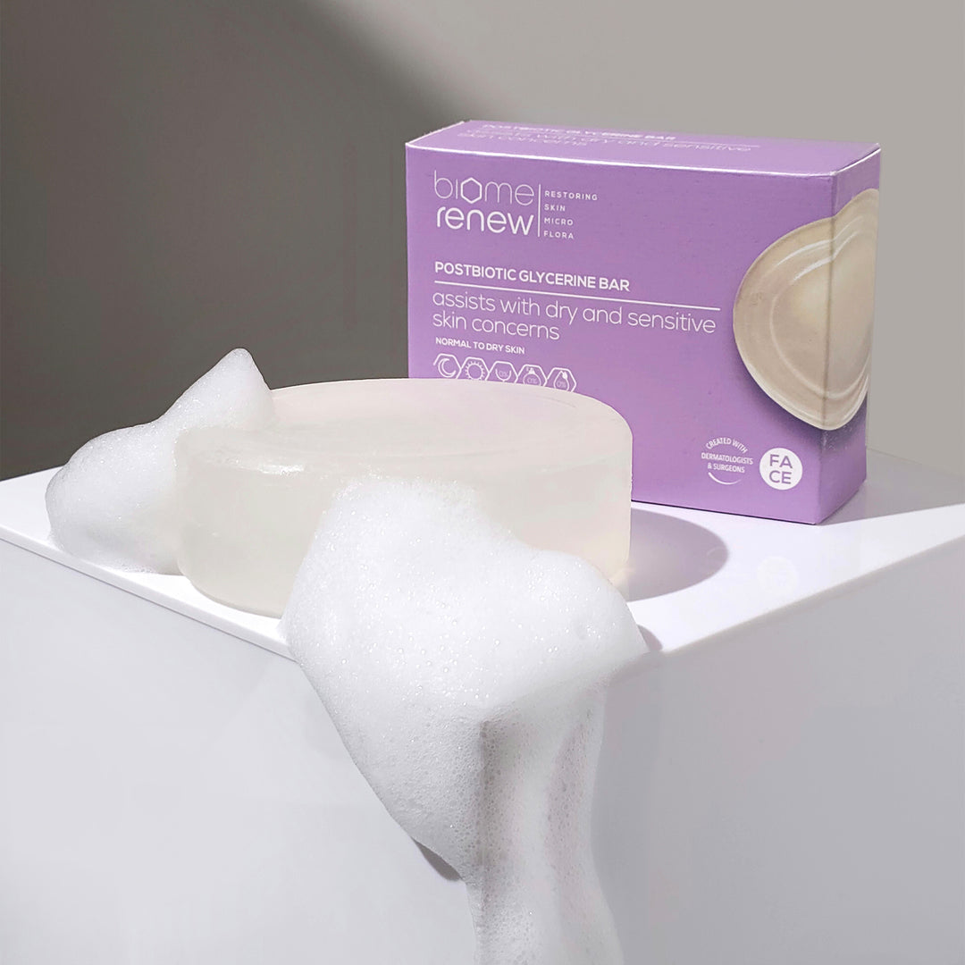 BiomeRenew™ PostBiotic Glycerine Soap 100g