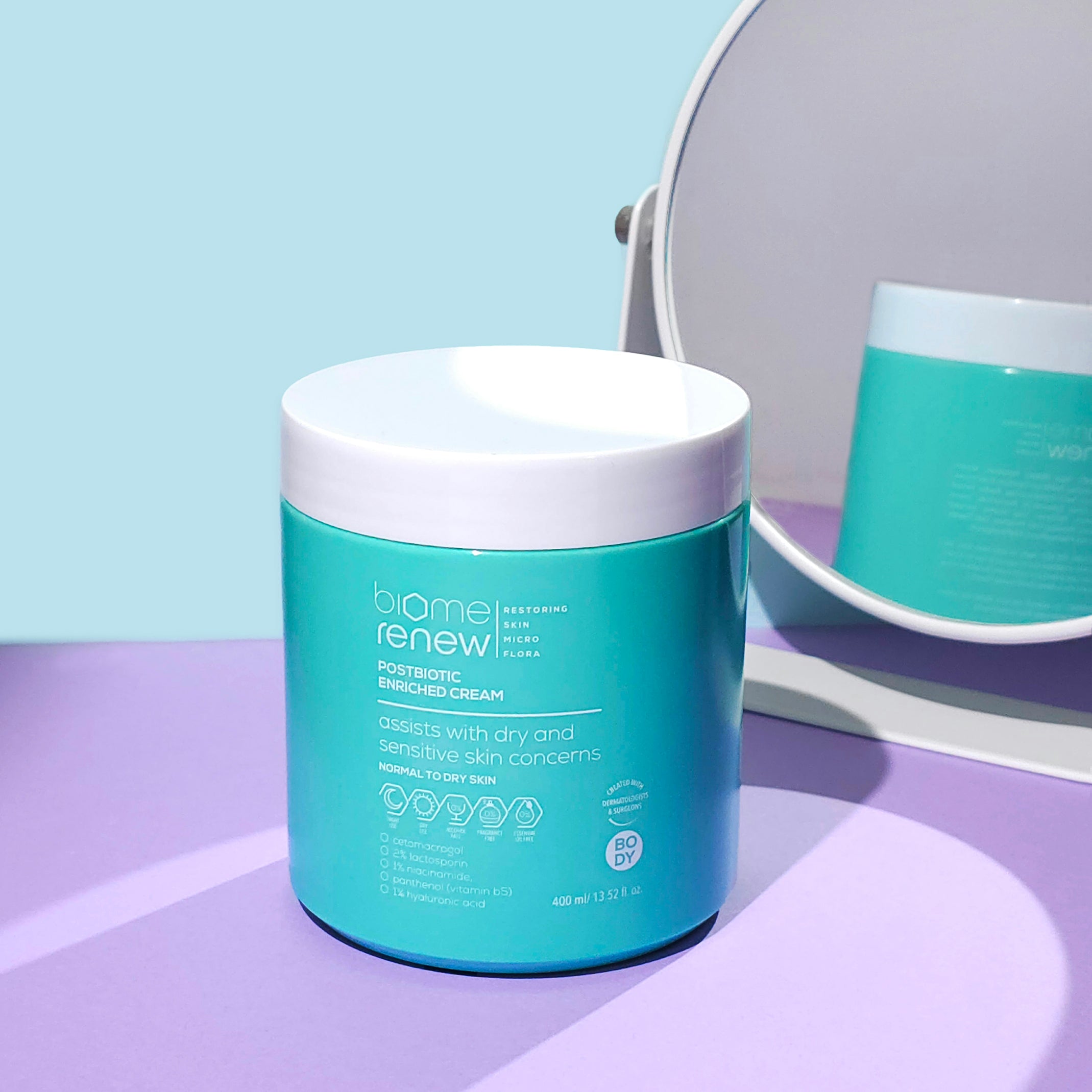 BiomeRenew™ Postbiotic Enriched Cream – SA Skin Solutions