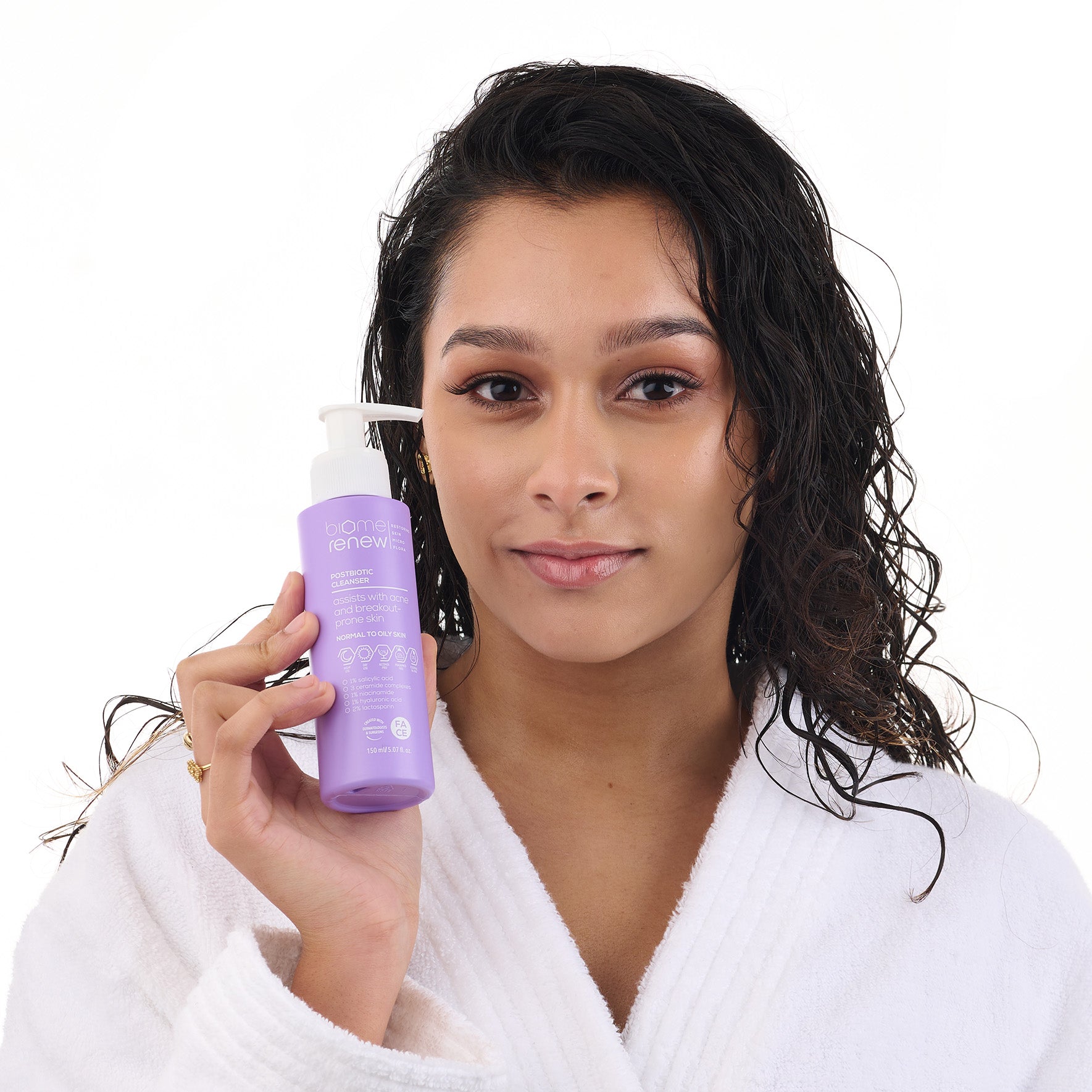 BiomeRenew™ Postbiotic Facial Cleanser 150ml – SA Skin Solutions