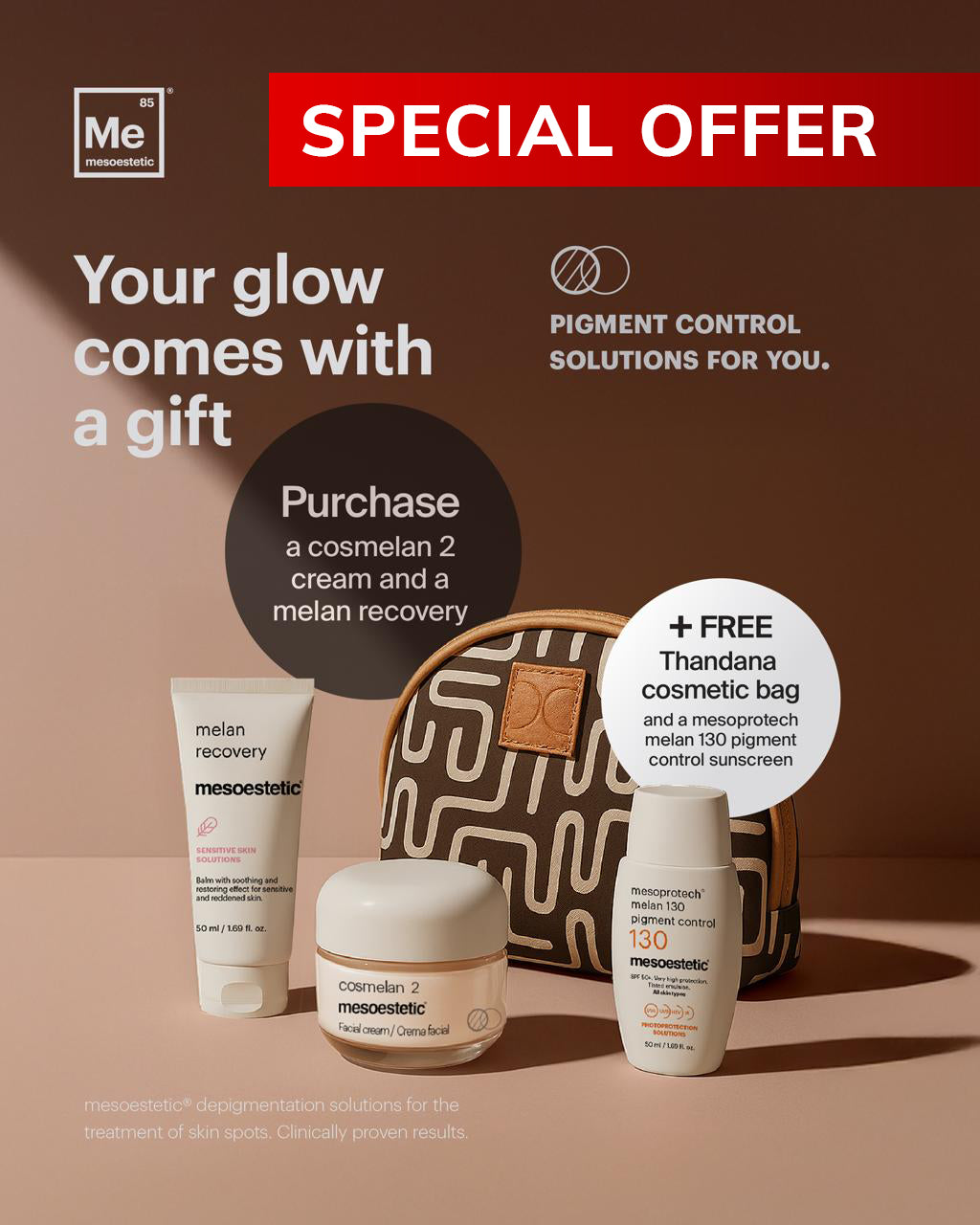 Mesoestetic Cosmelan® 2 Home Pack