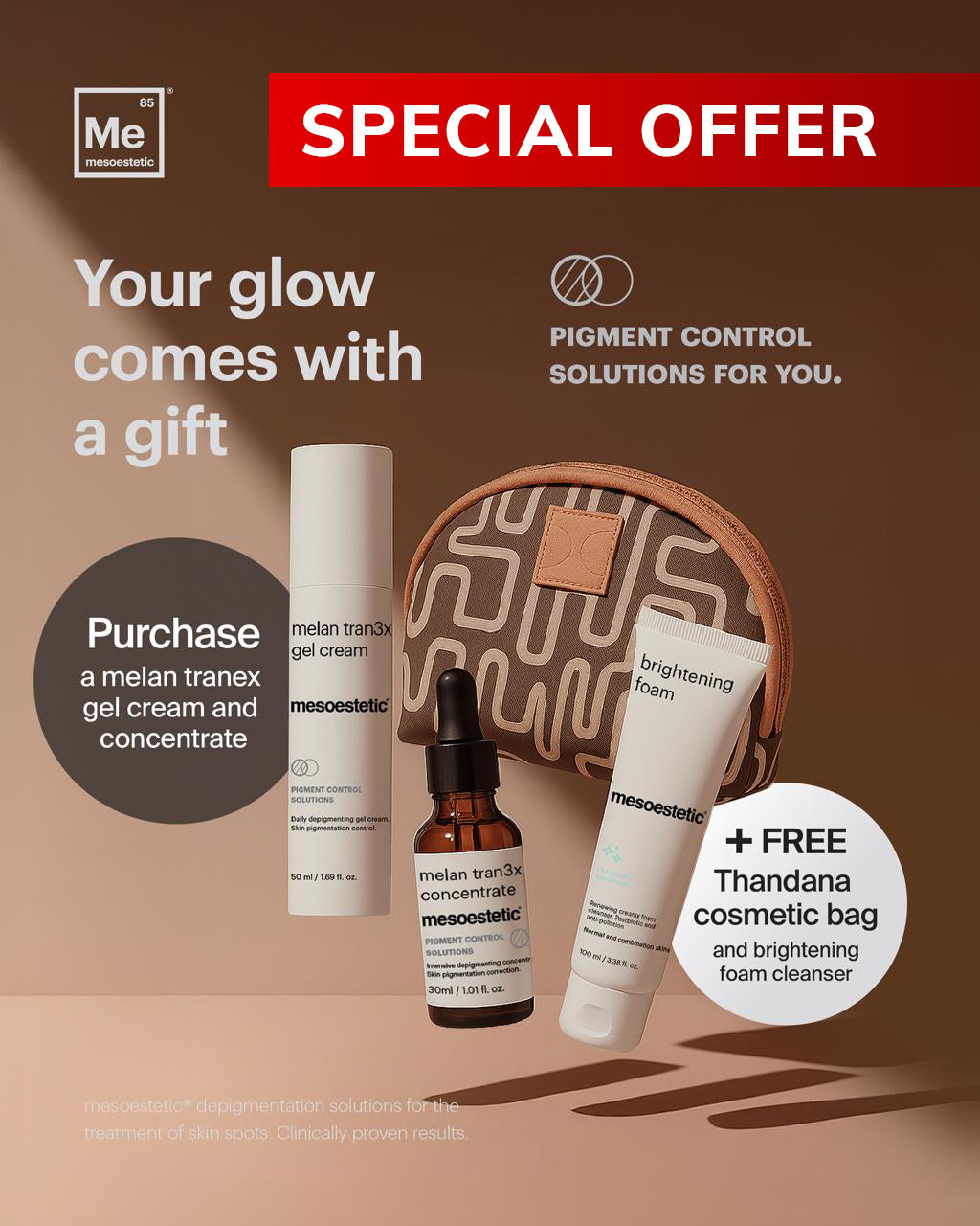 Mesoestetic Melano Tranex Kit