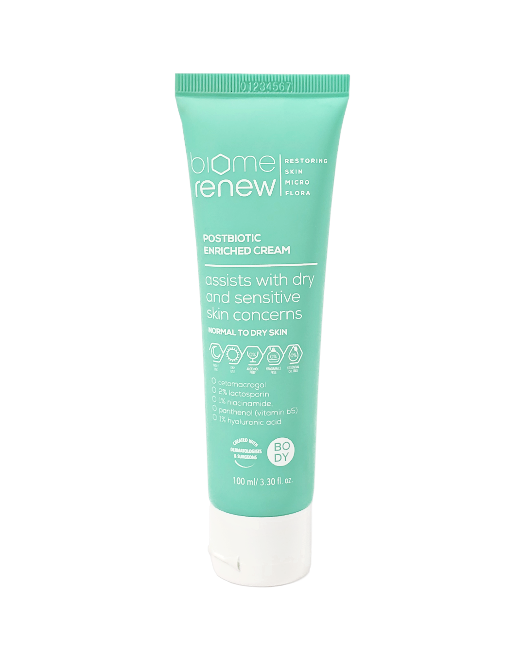 BiomeRenew™ Postbiotic Enriched Cream